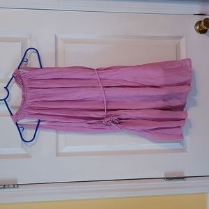 Girl pink dress size 7-8